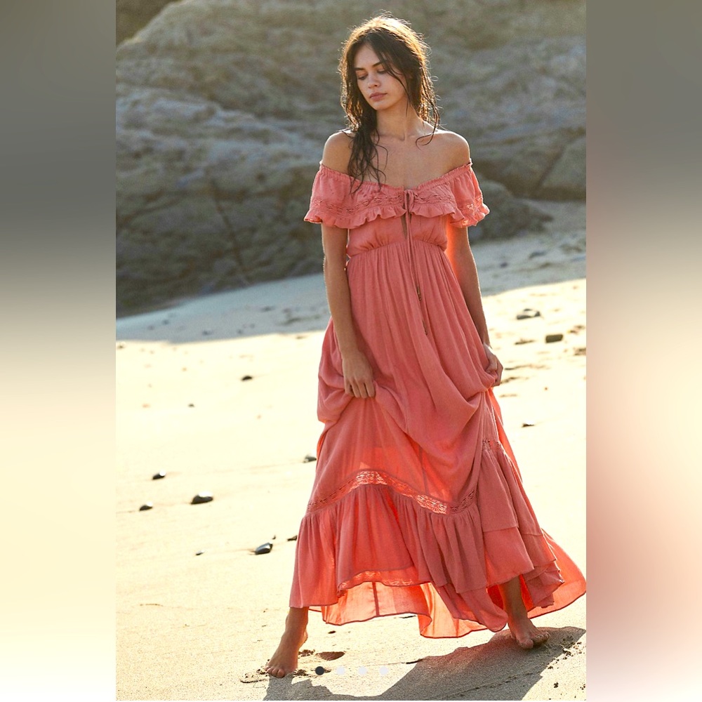 Free People Moonlight Ocean Maxi Dress